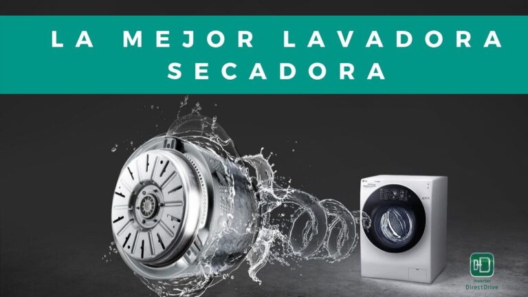 La mejor lavadora secadora de 2026