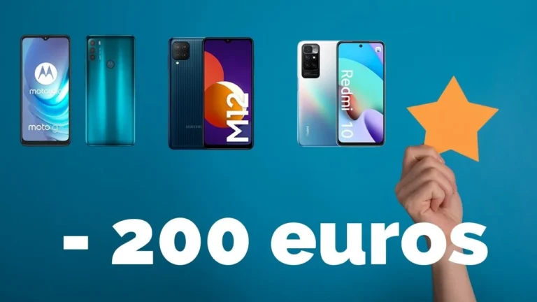 TOP el mejor móvil por 200 euros