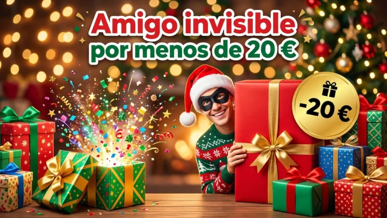 Regalos de amigo invisible por menos de 20 euros